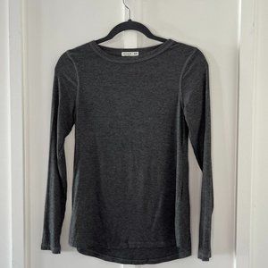 COTTON ON The One Organic Rib Crew Long Sleeve Top SZ XS